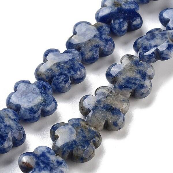 Natural Blue Spot Jasper Beads Strands