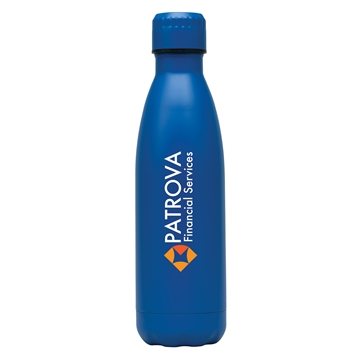 24 Custom Kenai 17 oz Double Wall, Stainless Steel Vacuum Bottle - ...