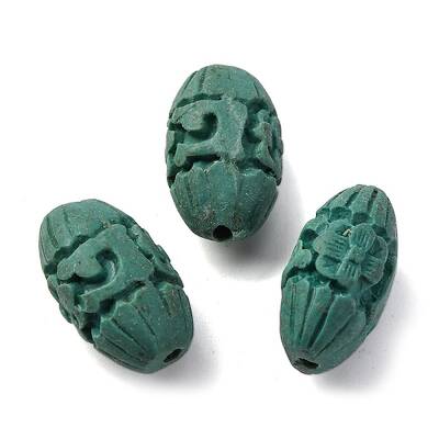 Cinnabar Beads