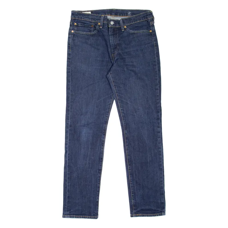 LEVI'S 511 BIG E Jeans Mens Blue Slim Straight W34 L32