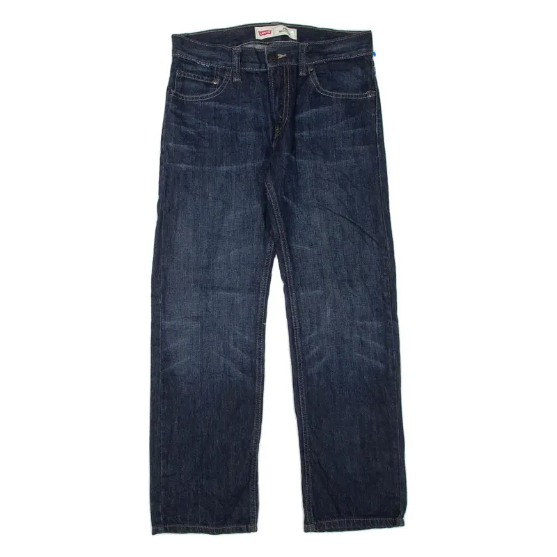 LEVI'S 505 Womens Jeans Blue Regular Straight W27 L27