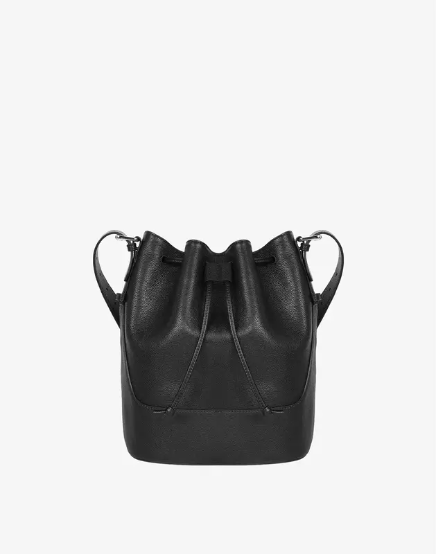 Luxe Cinch Bucket Bag | Color: Olive
