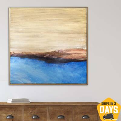 Original Oil Painting Abstract Landscape Painting Original Art Painting Original Home Decor Wall Art Landscape Art Work | CAL...