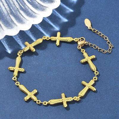 201 Stainless Steel Link Bracelets for Women