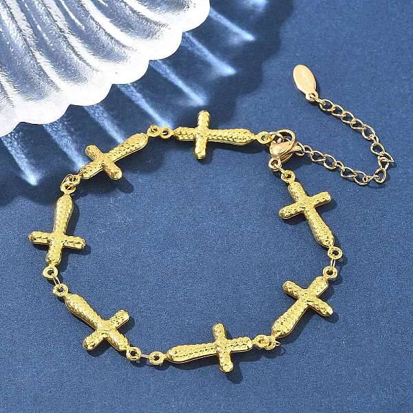 201 Stainless Steel Link Bracelets for Women