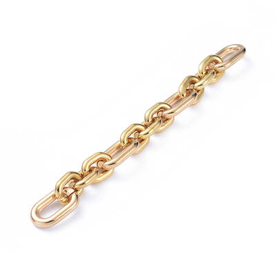 Handmade CCB Plastic Figaro Chains