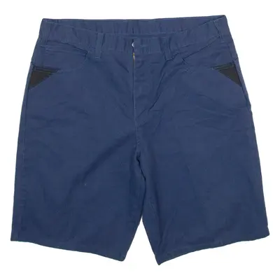 DICKIES Mens Workwear Shorts Blue L W36