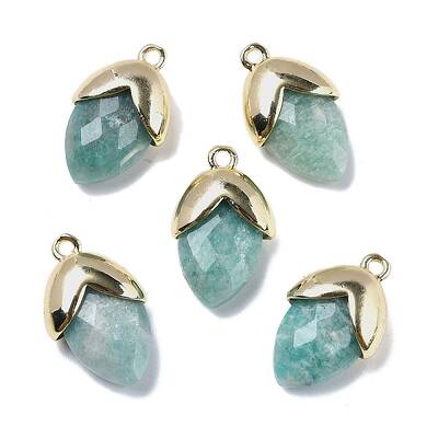 Natural Amazonite Pendants