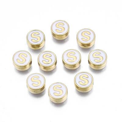 Alloy Enamel Beads