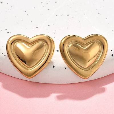 304 Stainless Steel Stud Earrings