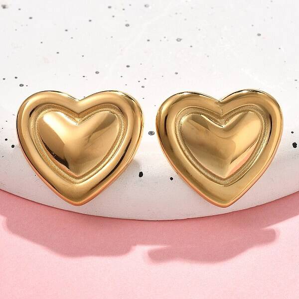 304 Stainless Steel Stud Earrings