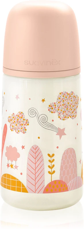 Suavinex Dreams SX Pro Physiological M bottle 3 months+ medium flow - pink 270 ml