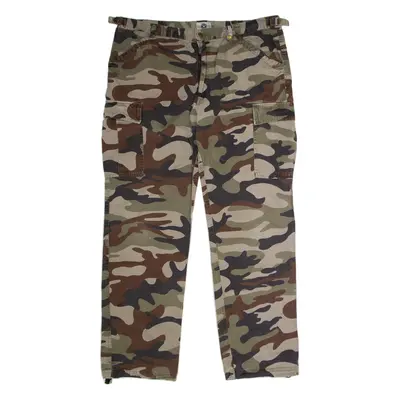 ARMY TEX Camouflage Cargo Mens Trousers Beige Regular Straight W42 L32