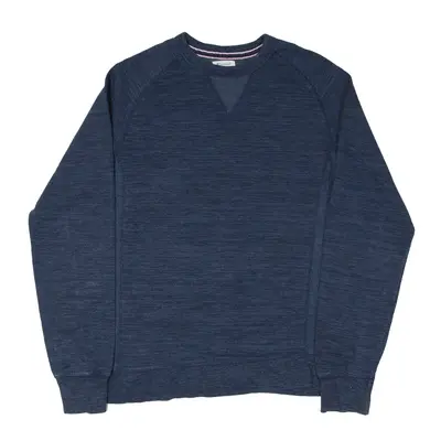 CHAMPION Sweatshirt Blue Crew Neck Mens S