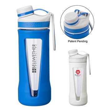 12 Promotional Manna 20 oz Ranger Glass Bottle - Borosilicate & ...
