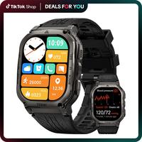 KOSPET TANK M3 Smartwatch With Calls, 60-Day Battery Life, 1.96'' AMOLED Display, 50M Waterproof, For Android and iOS Durable...