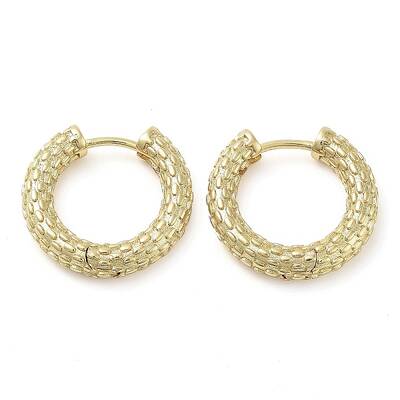 Brass Hoop Earrings