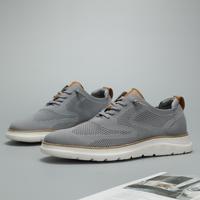 Mens Casual Dress Oxfords Shoes Fashion Mesh Business Walking Work Slip on Sneakers Comfortable Lightweight Soft Sole Red Boy...