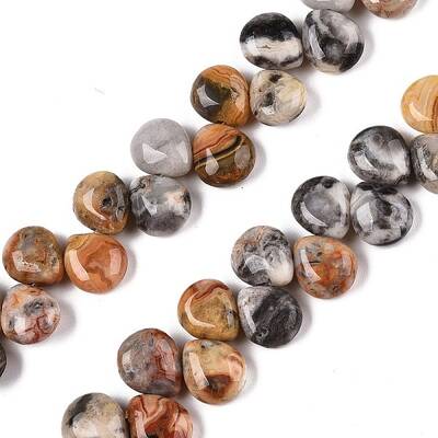 Natural Crazy Agate Beads Strands