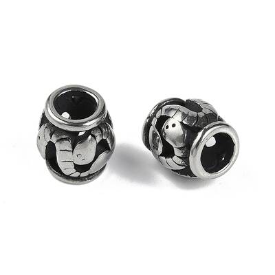 304 Stainless Steel European Beads