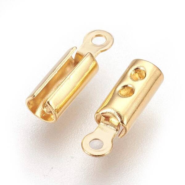 304 Stainless Steel Folding Crimp Ends