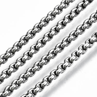 Non-Tarnish 3.28 Feet 304 Stainless Steel Venetian Chains