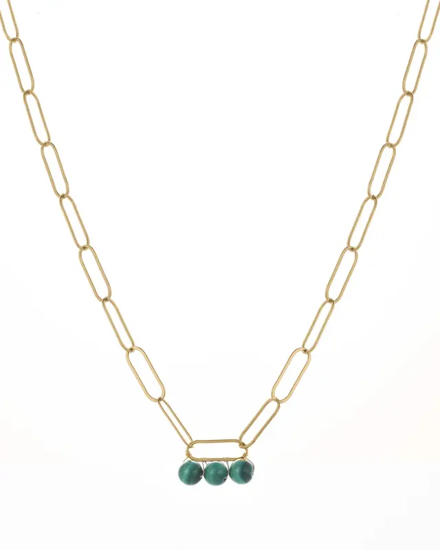 Brylee Necklace | Metal Color: Gold