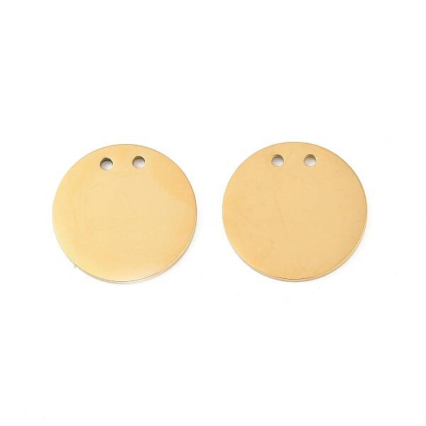 304 Stainless Steel Stamping Blank Tag Pendants