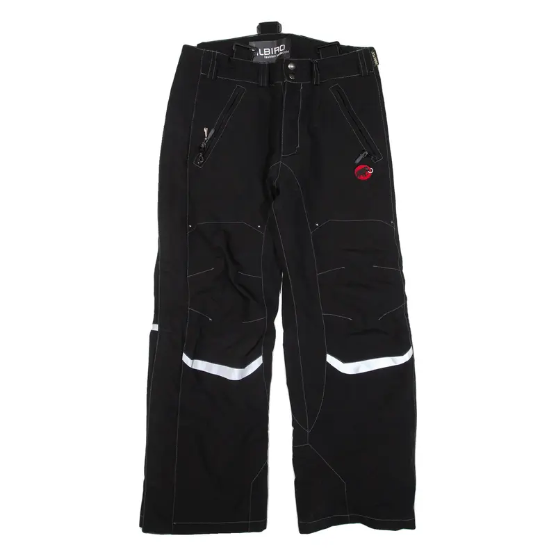 MAMMUT Gore-Tex Womens Trousers Black Regular Bootcut W30 L26