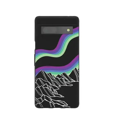 Black Glow Google Pixel 7a Case