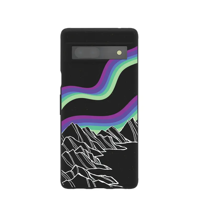 Black Glow Google Pixel 7a Case