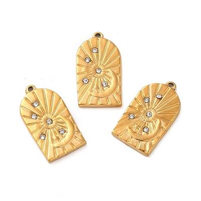 Ion Plating(IP) 304 Stainless Steel Pendants