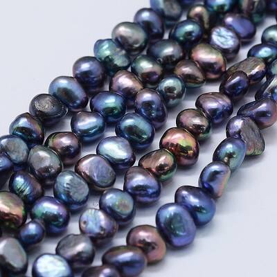 Natural Cultured Freshwater Pearl Beads Strands