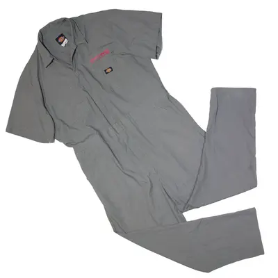 DICKIES Workwear Marine Utility Boiler Suit Grey Straight Mens W44 L30