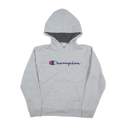 CHAMPION Hoodie Grey Pullover Boys XL
