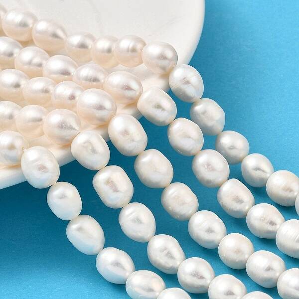 Natural Cultured Freshwater Pearl Beads Strands