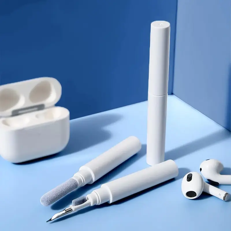 Headphone Cleaning Brush, 1 Count Multifunctional Bluetooth-compatible Earphone Cleaning Pen, Mobile Phone Horn Dust Removal...