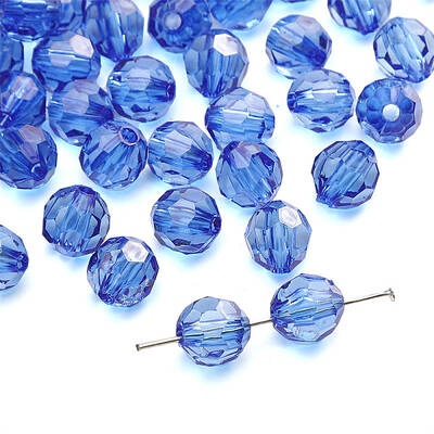 Transparent Acrylic Beads