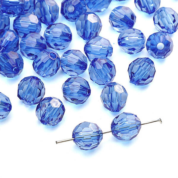 Transparent Acrylic Beads