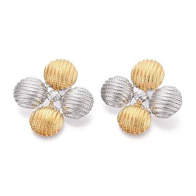 304 Stainless Steel Stud Earrings