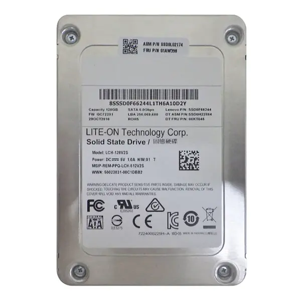 01AW398 Lenovo 128GB Multi-Level Cell SATA 6Gb/s 2.5-Inch Solid State Drive