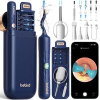 Bebird Smart Ear Cleaning Tool, 1 BoxEar Wax Removal Tool with 12pcs Tip,Portable Ear Wax Cleaner, Ear WaxCleaning Kit, Ear W...