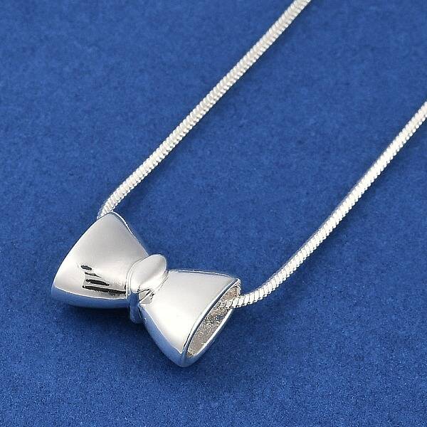 Bowknot Brass Pendant Necklaces