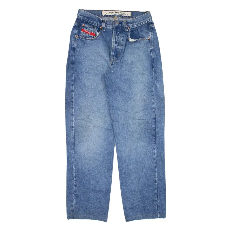 DIESEL Mens Jeans Blue Regular Straight W30 L28