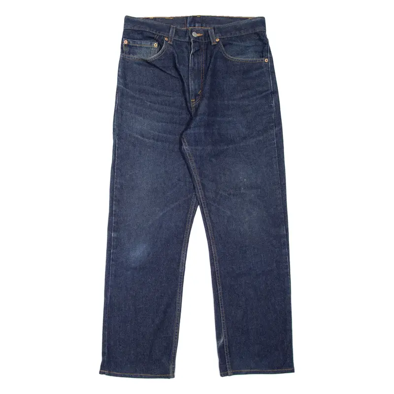 LEVI'S 505 MADE IN USA Jeans Mens Blue Regular Straight W32 L29