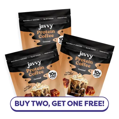Buy 2, Get 1 Free - Caramel Protein Coffee