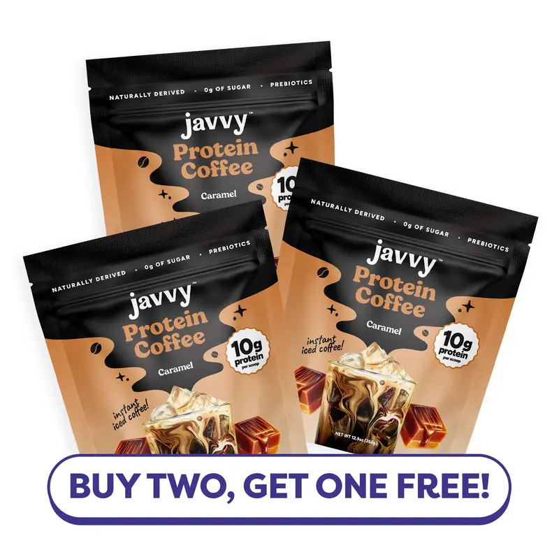 Buy 2, Get 1 Free - Caramel Protein Coffee