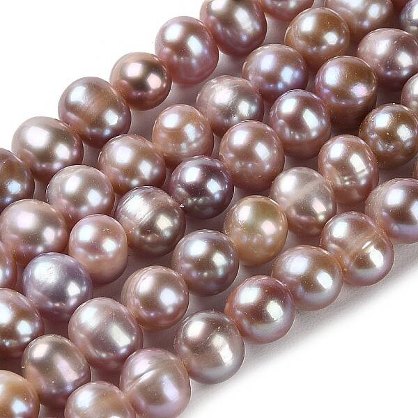 Natural Cultured Freshwater Pearl Beads Strands