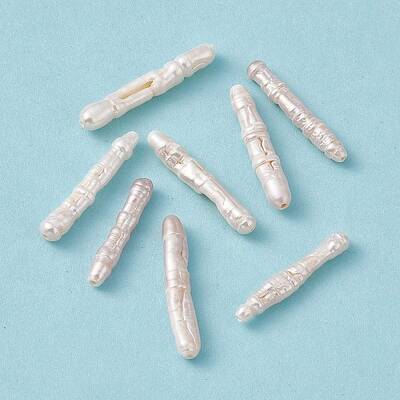 Baroque Natural Keshi Pearl Beads