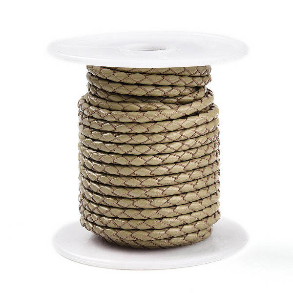 Braided Cowhide Leather Cord